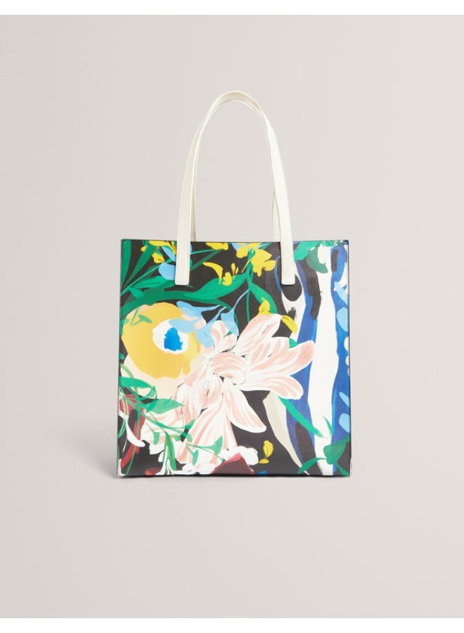 Ted Baker Floral Bouquet Printed Large Icon Bag - Image 4