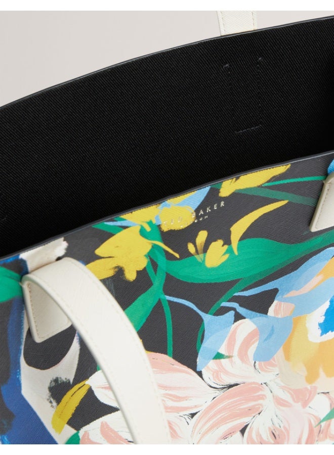 Ted Baker Floral Bouquet Printed Large Icon Bag - Image 5