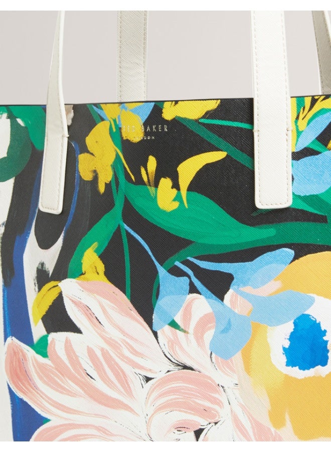 Ted Baker Floral Bouquet Printed Large Icon Bag - Image 3