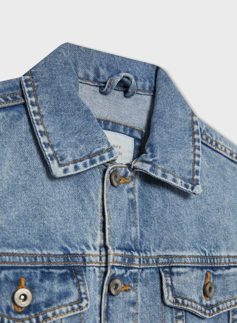 DeFacto  Boy Oversize Fit Jean Jacket  | Best Price UAE
