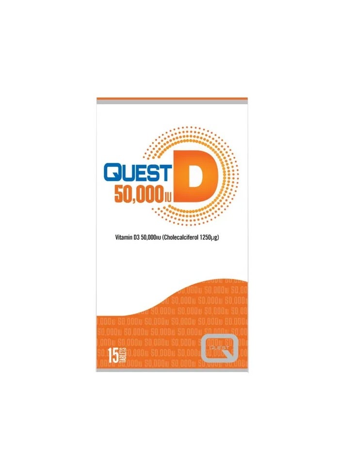 Quest QUEST D 50000 IU 