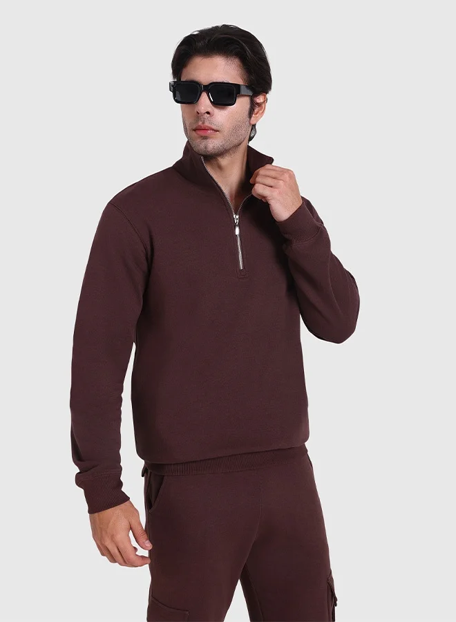 ماسلميند Urban Quarter Zip Sweatshirt