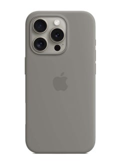 Wtech Apple iPhone 16 Pro Max 2024 Premium Soft Liquid Silicone Case Cover - Titanium  - Image 2