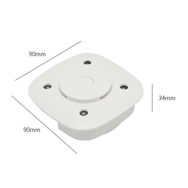 UVC Portable Disinfection Lamp: White Compact Lightweight Design - USB Rechargeable Mini UV Sterilizer for Home Toilet, Kitchen Utensils, Car Interiors - Image 2
