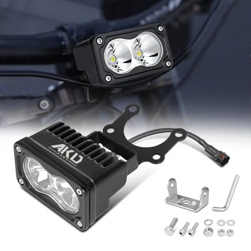 AKD Part Headlight Kit for SurRon Segway X260 3 Inch 20W Spot CREE LED Pods Lights for Dirt Bike Motorcycle Surron - Image 1