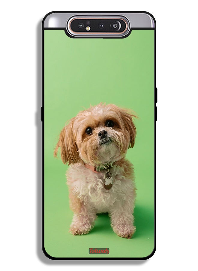 Tolwak Samsung Galaxy A80 Protective Case Cover Cute Puppy - Image 1