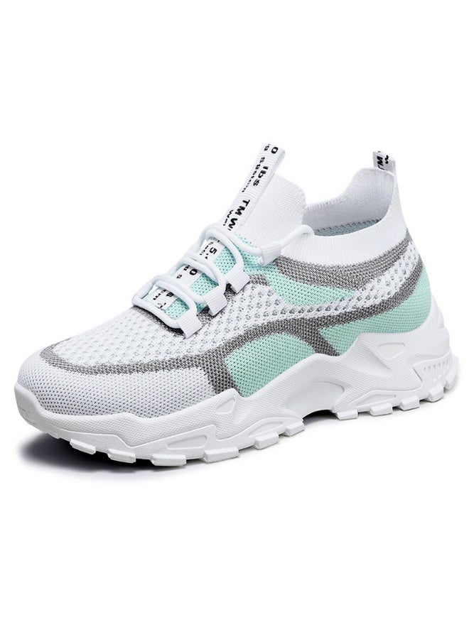 NIBEMINENT ​Women's Shoes  Summer Casual Sneakers Breathable Mesh Chunky Sole - Image 2