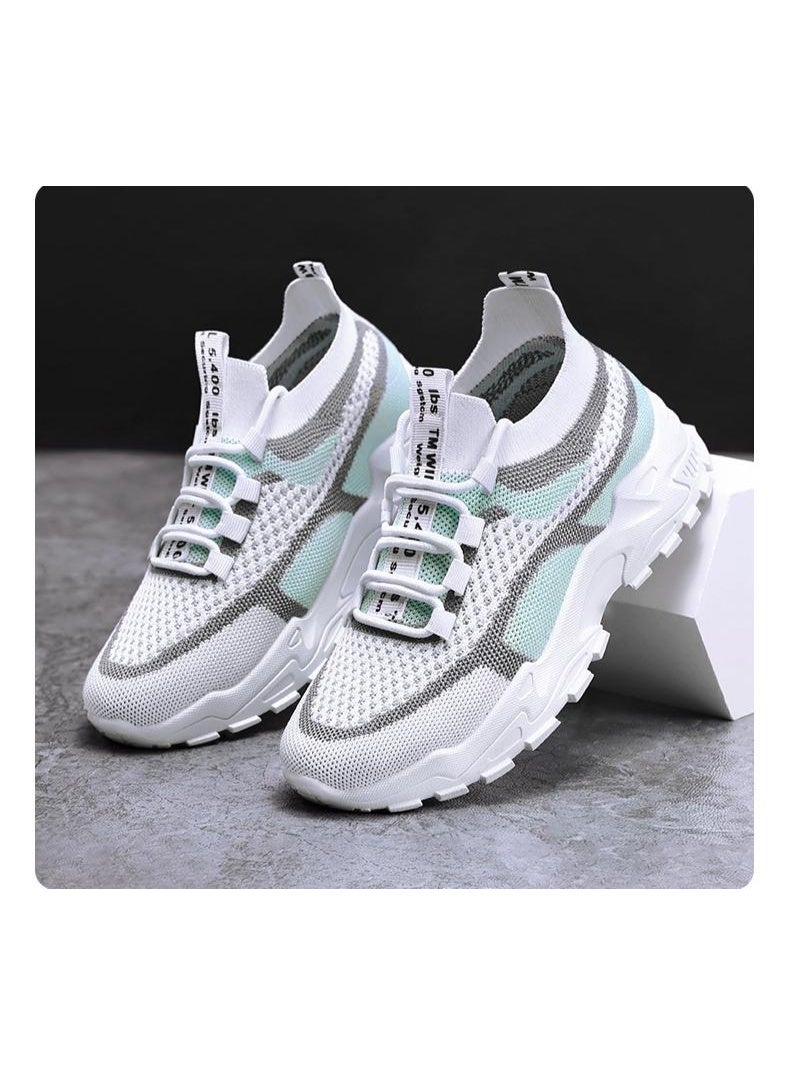 NIBEMINENT ​Women's Shoes  Summer Casual Sneakers Breathable Mesh Chunky Sole - Image 1
