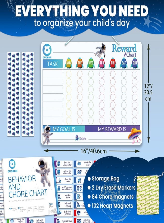 QUOKKA Reward Chart for Kids at Home - BOYS EDITION - Image 2
