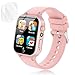 Luyiilo Kids Games Watch with 26 Puzzle Games Touch Screen HD Camera Alarm Clock Toys for Ages 412 Years OldBirthday Gift for Boys Girls Soft Pink - Image 3