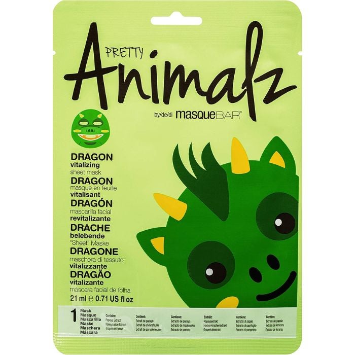Masque Bar Pretty Animalz Dragon Vitalizing Sheet Mask