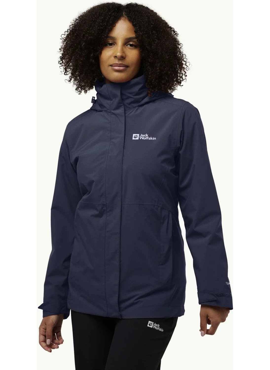 جاك ولفسكن Rotwand 3in1 Women's Jacket