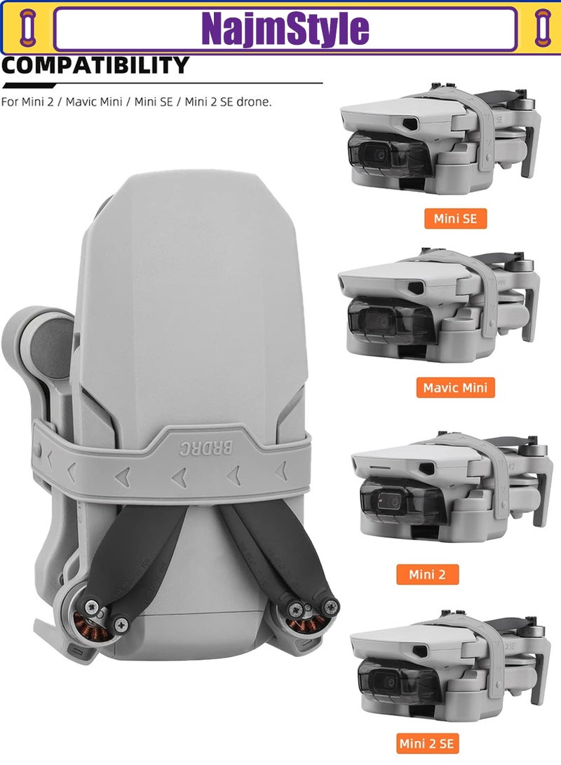 NajmStyle Propeller Holder Strap for DJI Mini 2/Mini 2 SE/Mini SE/Mavic Mini Drone Propeller Guard Strap Holder Protector Stabilizer Accessory - Image 2