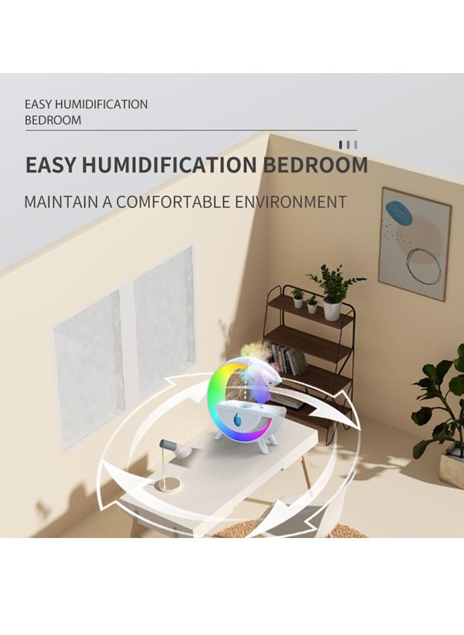 PADOM Padom Humidifier - Cool Mist Humidifiers with Antigravity Design, Humidifier Integrated Switch, 350ml Large Capacity, Colorful Dazzling Light, Double Power-off Protection,Fast Humidification Speed  - Image 3