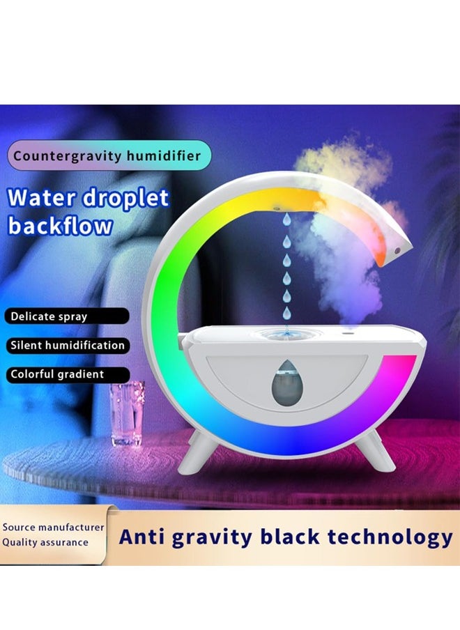 PADOM Padom Humidifier - Cool Mist Humidifiers with Antigravity Design, Humidifier Integrated Switch, 350ml Large Capacity, Colorful Dazzling Light, Double Power-off Protection,Fast Humidification Speed  - Image 4