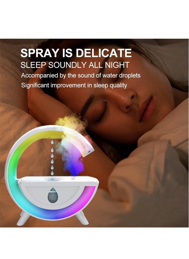PADOM Padom Humidifier - Cool Mist Humidifiers with Antigravity Design, Humidifier Integrated Switch, 350ml Large Capacity, Colorful Dazzling Light, Double Power-off Protection,Fast Humidification Speed  - Image 5