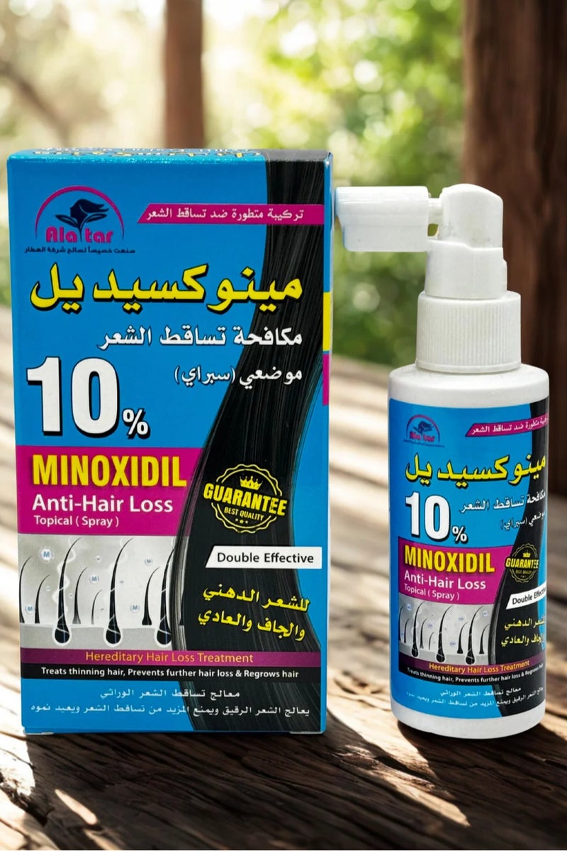 العطار مينوكسيديل 10% بخاخ موضعي مضاد لتساقط الشعر 65 مل - Image 2
