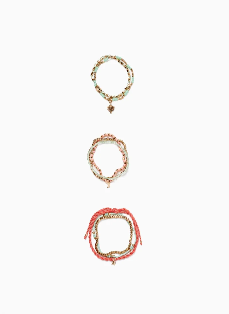 زيبي Zippy Pack Beaded Bracelets For Girls