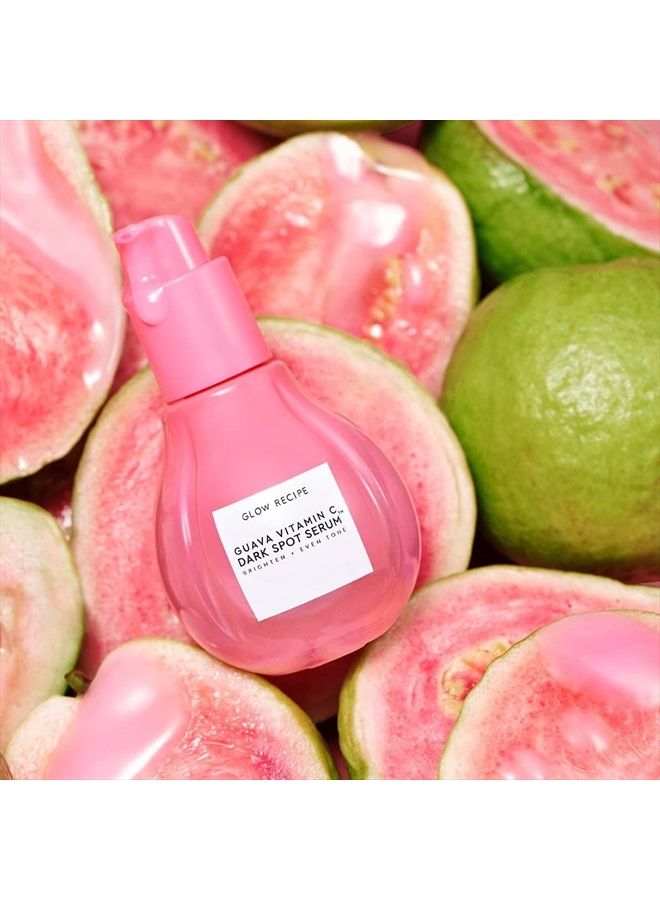 GLOW RECIPE سيروم غوافا فيتامين سي لعلاج البقع الداكنة، سيروم قوي يعالج ويمنع البقع الداكنة مع 5 أشكال من فيتامين سي، مستخلص الغوافا وزيت البذور لبشرة متجانسة (30 مل) - Image 3