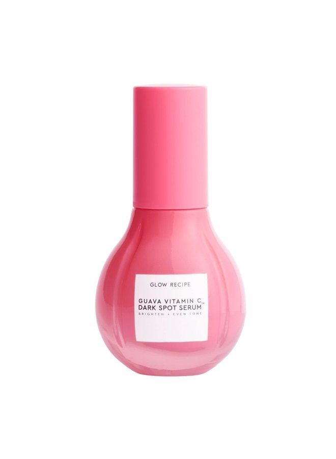 GLOW RECIPE سيروم غوافا فيتامين سي لعلاج البقع الداكنة، سيروم قوي يعالج ويمنع البقع الداكنة مع 5 أشكال من فيتامين سي، مستخلص الغوافا وزيت البذور لبشرة متجانسة (30 مل) - Image 1