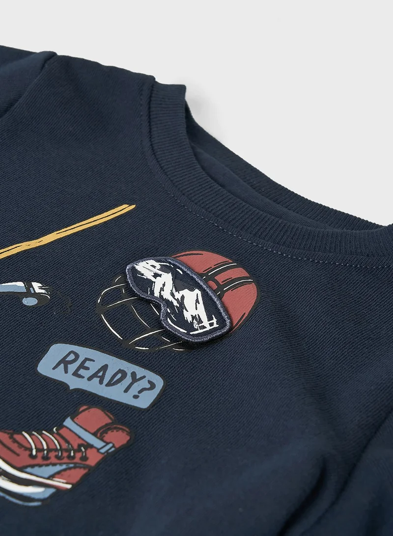 NAME IT Kids Graphic Sweatshirt
