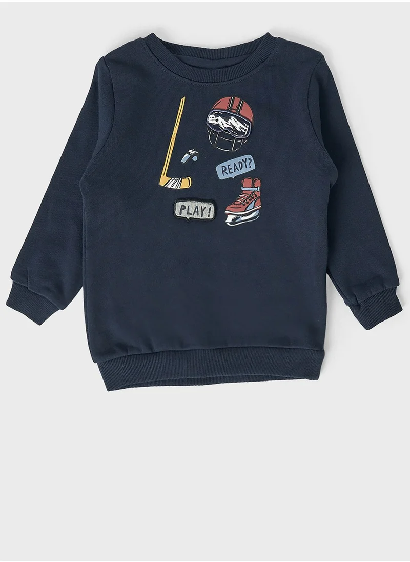 NAME IT Kids Graphic Sweatshirt