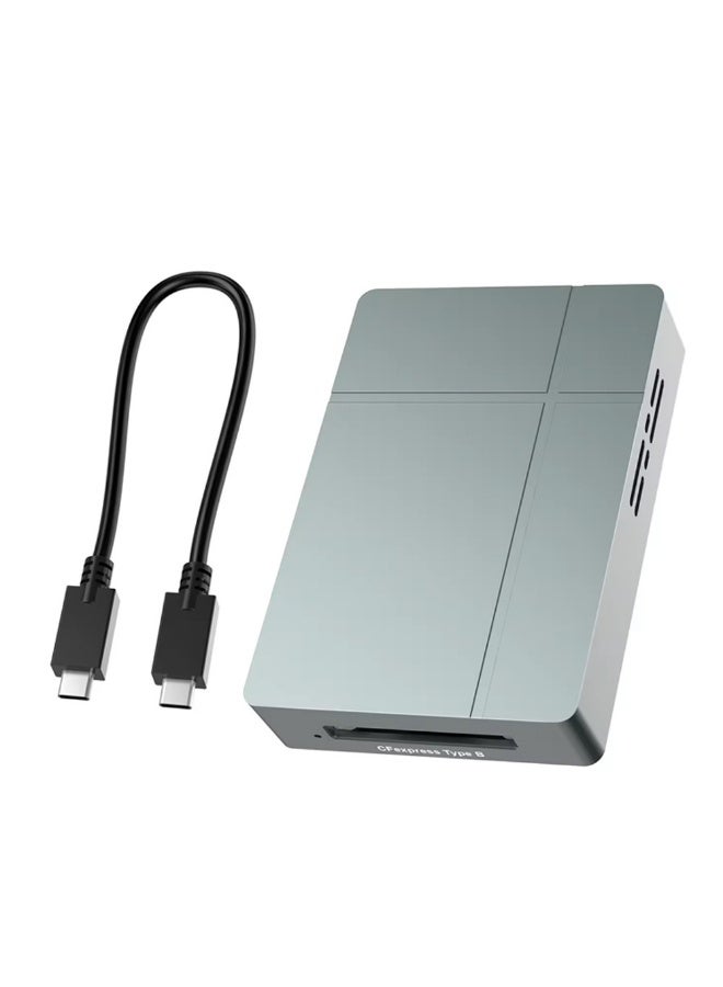 Rocketek 40Gbps High Speed Card Reader USB4 CFexpress Type B Card Reader, Aluminum USB C Memory Card Reader up to 3500MB/s for 4K 8K Video, Plug and Play Compatible with PC Mac Tablet - Image 1