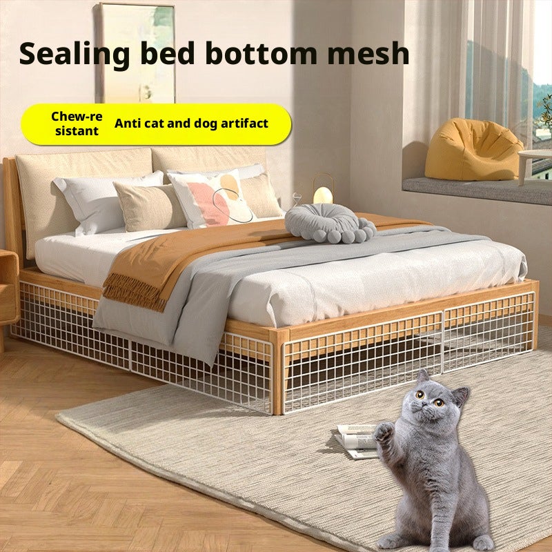 Iron Mesh Pet Barrier for Bed Bottom, Couch Gap, Window - Image 2