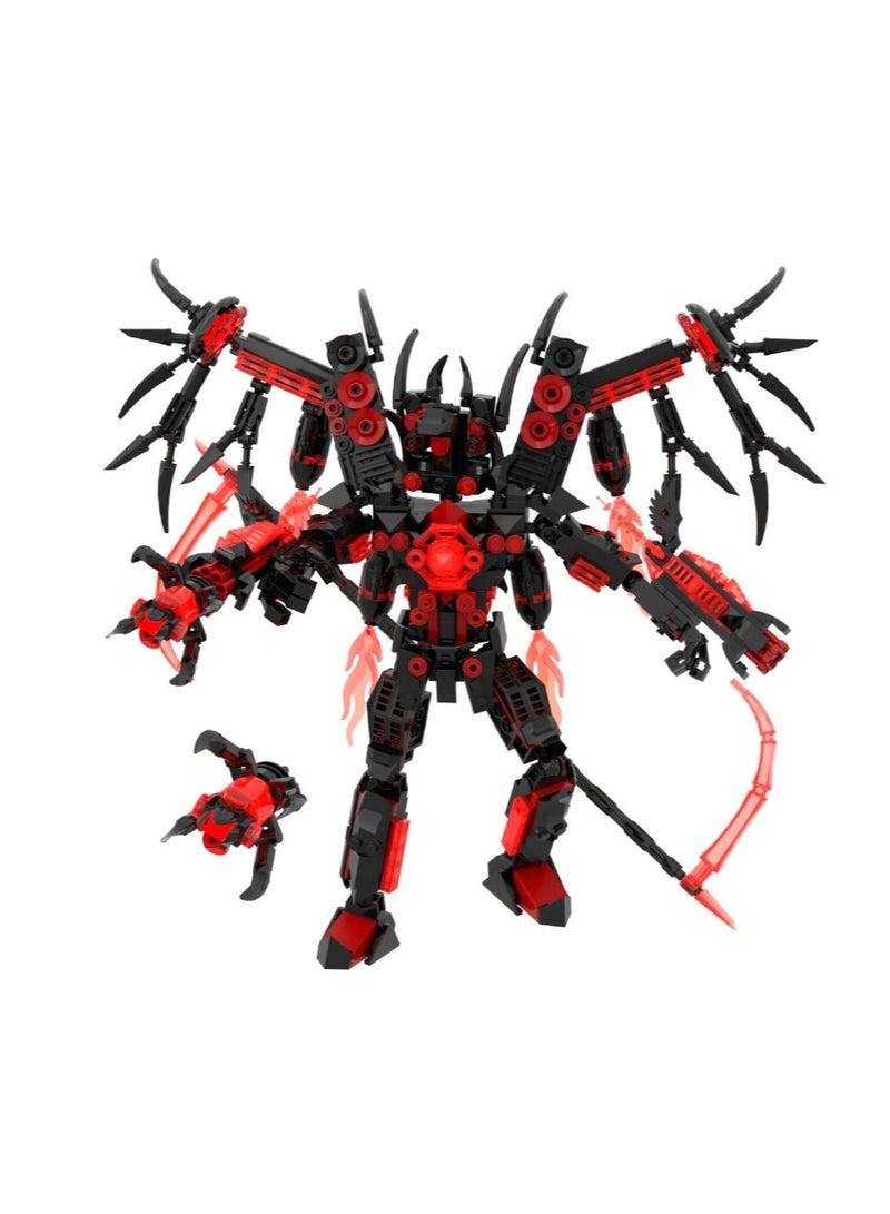 general Toilet man and monitoring man building blocks VS Skibidi toilet toy three-body speaker NS926 three-body Titan speaker king  37cm - Image 2