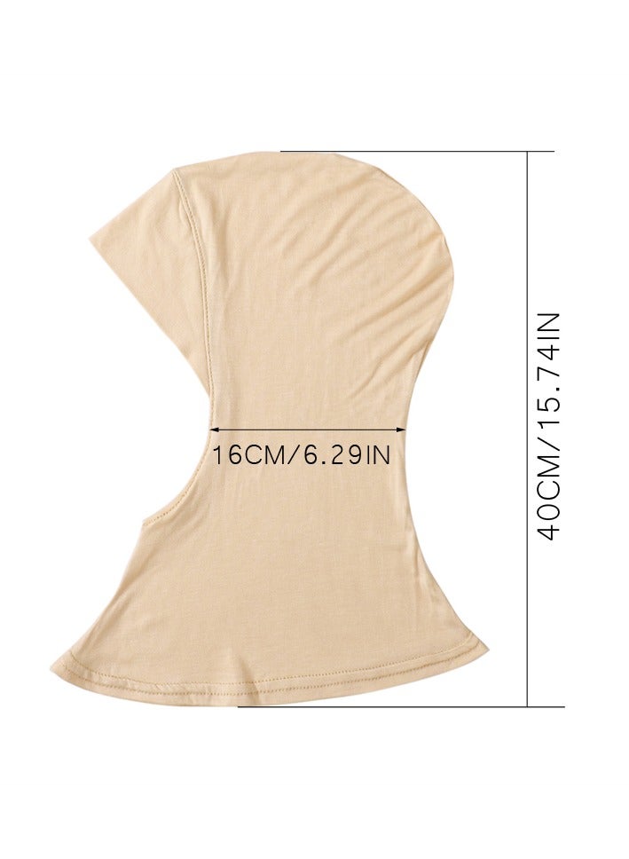 Comfortable Classic Long Scarf Muslimah Turban Cap - Image 3