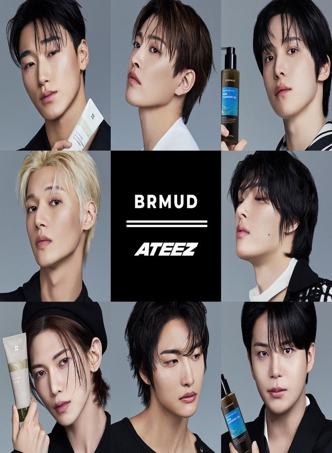 BRMUD Relief Mud Clay Damaged Care Shampoo | ATEEZ Pick | Gentle Damaged Hair Repair Shampoo for Breakage & Thinning Hair w/ 16 Different Plant Oils | for Men & Women (16.9 fl oz) - Image 2