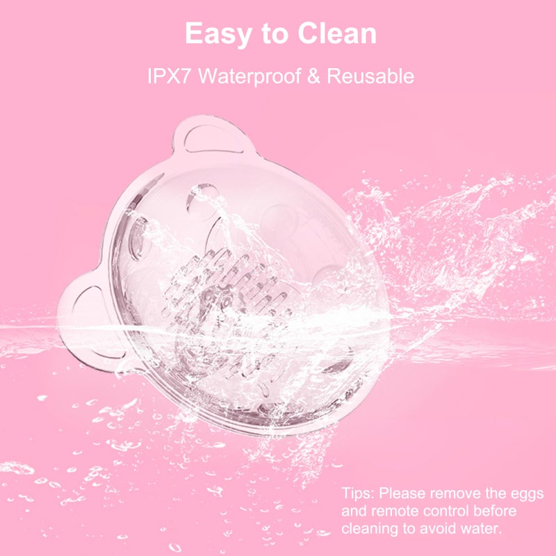 1 Pair Nipple Massager Vibrating Nipple Suckers with 360° Rotational Stimulation 10 Vibration Modes Strong Suction Nipple Toys Rechargeable Vibrator Sex Toys for Women - Image 5