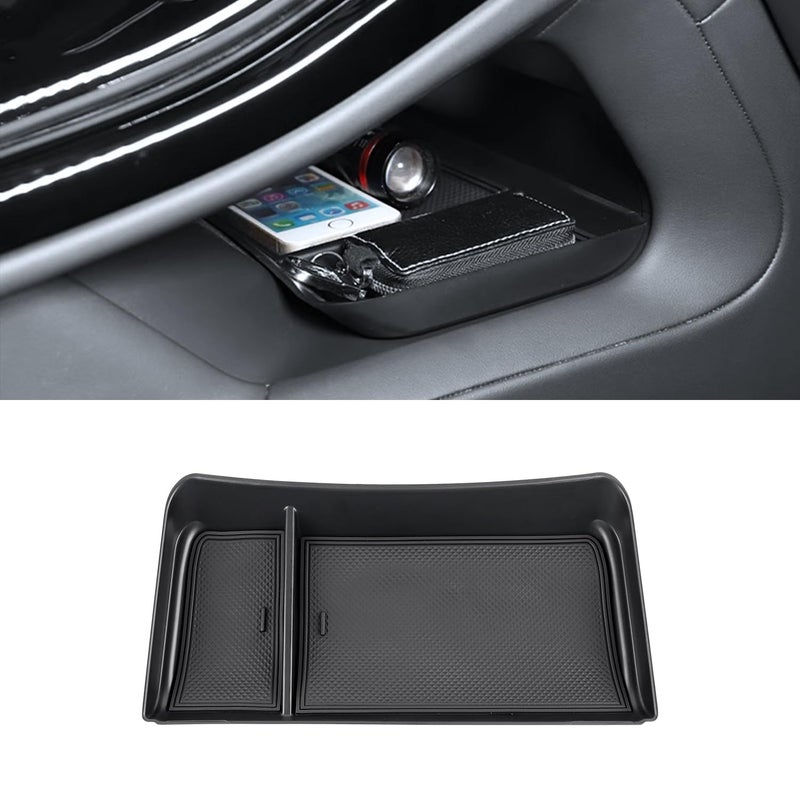 EVGoXMods Center Console Organizer Tray Compatible with Range Rover Sport 2025 2024 2023 Storage Box Under Gear Shift Panel Interior Accessories