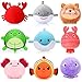 Harrycle 9 Pcs Mini Sealife Stuffed Animals 315 Inch Stuffed Shark Turtle Ocean Animal Soft Plushies for Birthday Ocean Party Decors Gift Bag Fillers Easter Basket Stuffers Classroom Prizes - Image 4