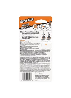 Gorilla Impact-Resistant Micro Precise Multi-Purpose Super Glue 5 g 3844B  - Image 4