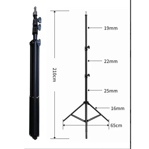 ADZOY Professional Super Bright 120 Watt LED Light Upto 24 inch | K9 Microphone | BT Remote | Portable | Dimmable for Video & Photo Shoots with 7 Feet Stable Tripod & Mobile Clamp and Bracket - Image 4