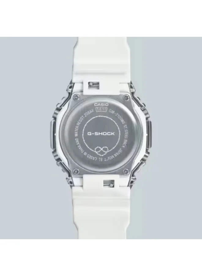 G-SHOCK Men's Resin Analog-Digital Watch GM-2100WS-7ADR - 44.4 mm