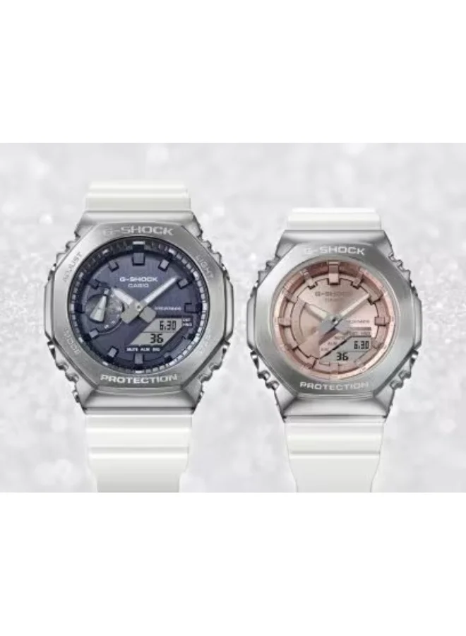 G-SHOCK Men's Resin Analog-Digital Watch GM-2100WS-7ADR - 44.4 mm