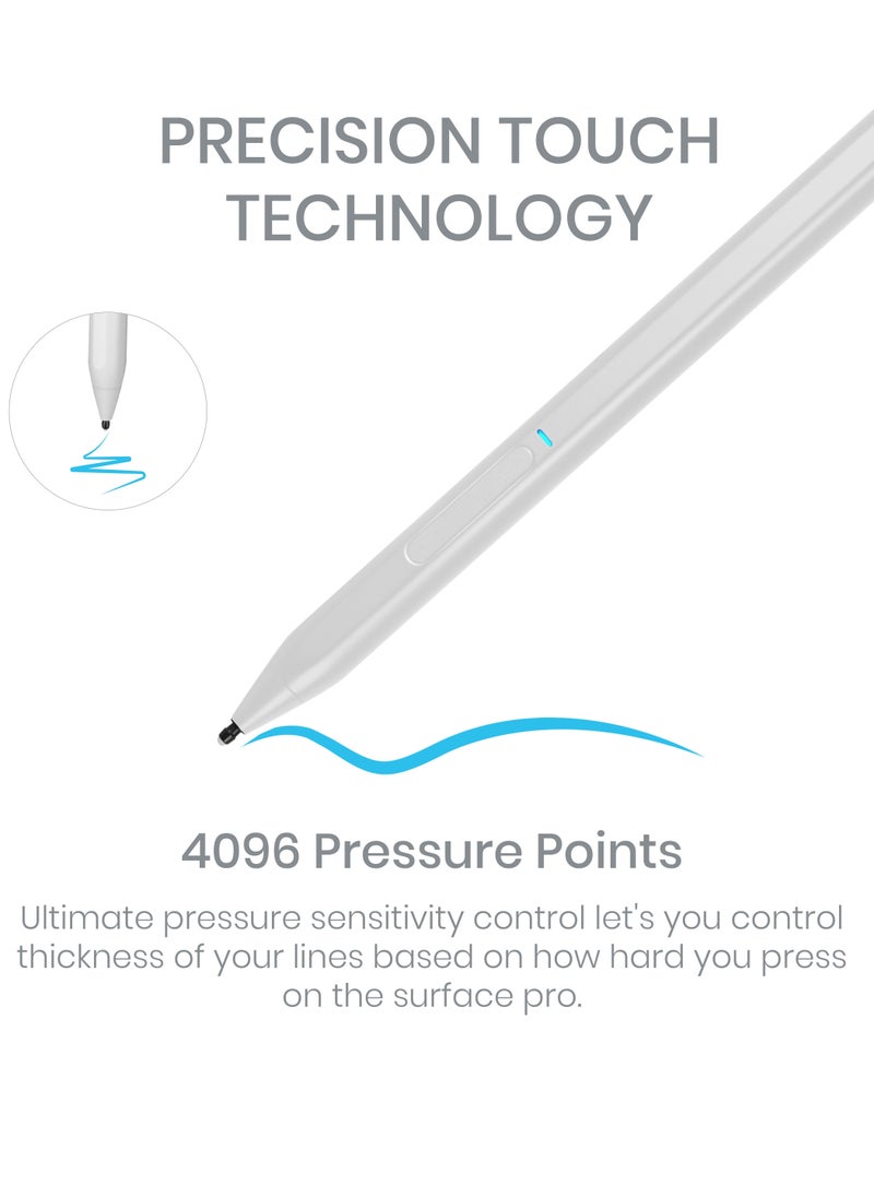 TinyMoose - Active Digital Stylus Pen Pencil X for Microsoft Surface Pro/Book/Laptop/Go - With Precise Pressure Sensitivity, Palm Rejection & Tilt Sensitivty - Image 1