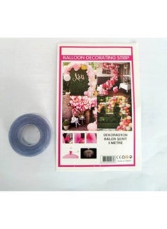 Meri Parti Meri Party Panda Concept Balloon, Decoration Ribbon Chain  - Image 2