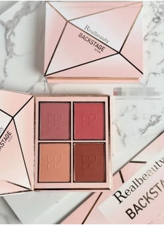 REAL BEAUTY A Complete Palette Of Blush + Highlighter + Multi-Colored eye Shadow  - Image 4