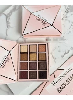 REAL BEAUTY A Complete Palette Of Blush + Highlighter + Multi-Colored eye Shadow  - Image 2