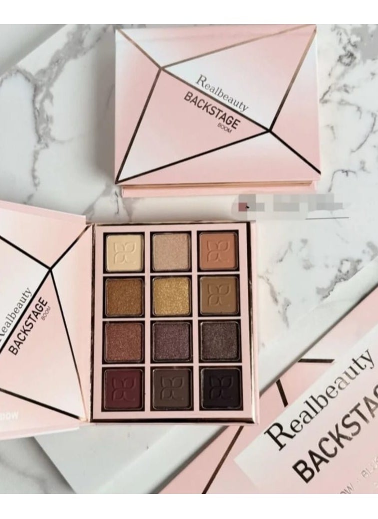 REAL BEAUTY - A Complete Palette Of Blush + Highlighter + Multi-Colored eye Shadow - Image 1