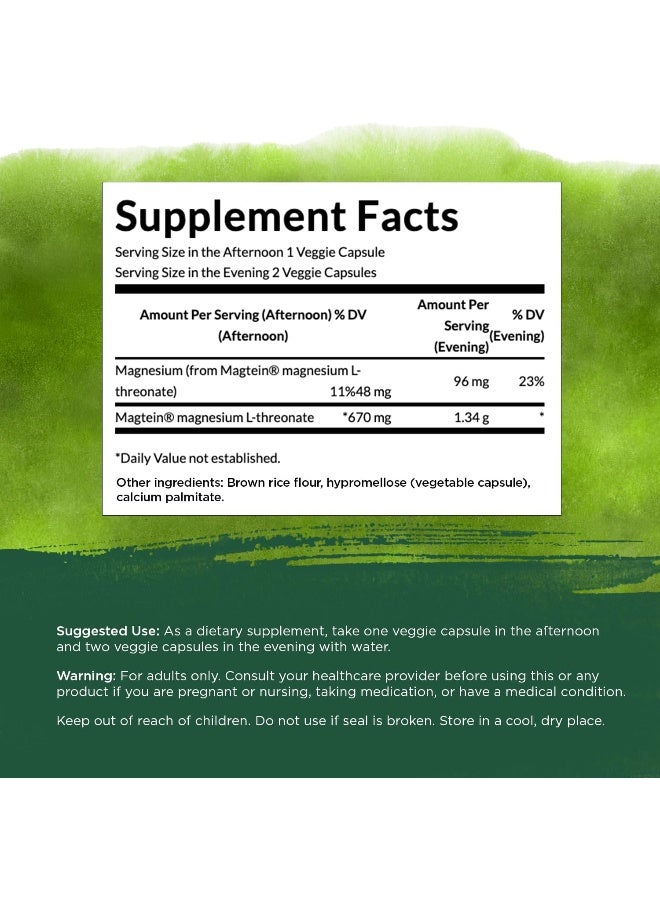 Swanson Ultra Magnesium L-Threonate 90 Veg Capsules - Image 5