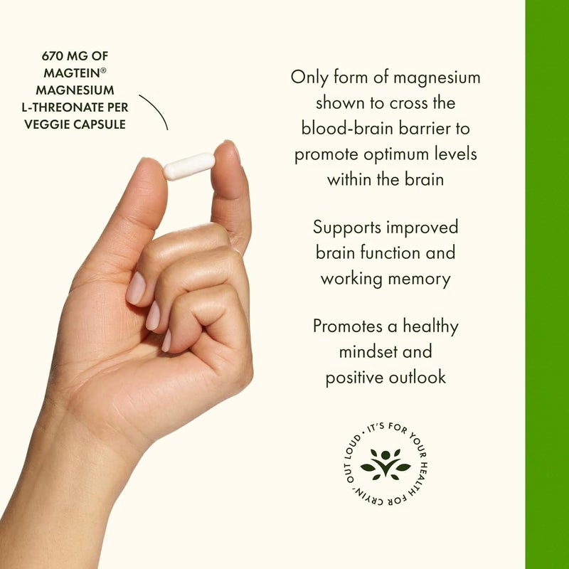Swanson Ultra Magnesium L-Threonate 90 Veg Capsules - Image 4