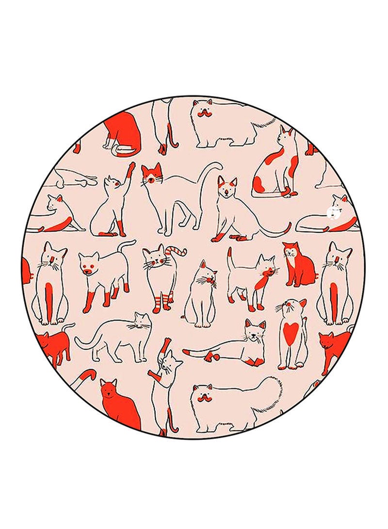 RKN Cats Printed Fridge Magnet  Multicolour - Image 1