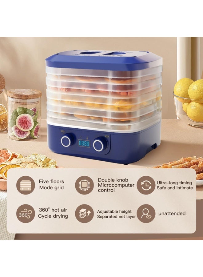 general Food Freeze Dryer Machine with 5 Trays for Home, Food Dehydrator Machine, 48H Timer and Temperature Control Dehydrators for Food and Jerky, Herbs, Meat, Fruit, Dog Treats - Image 2