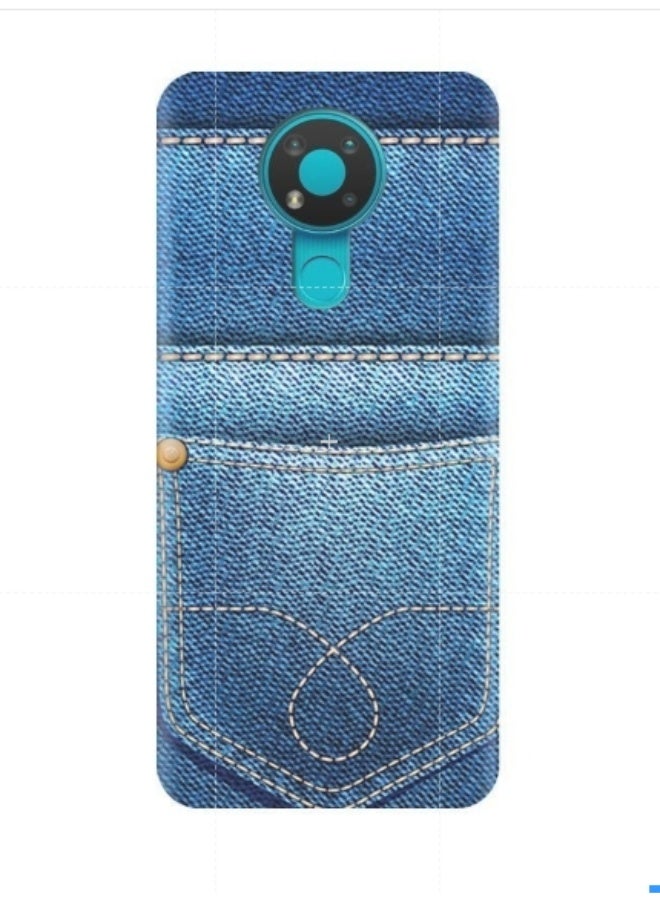 AMC DESIGN Protective Case Cover For Nokia 3.4 Blue