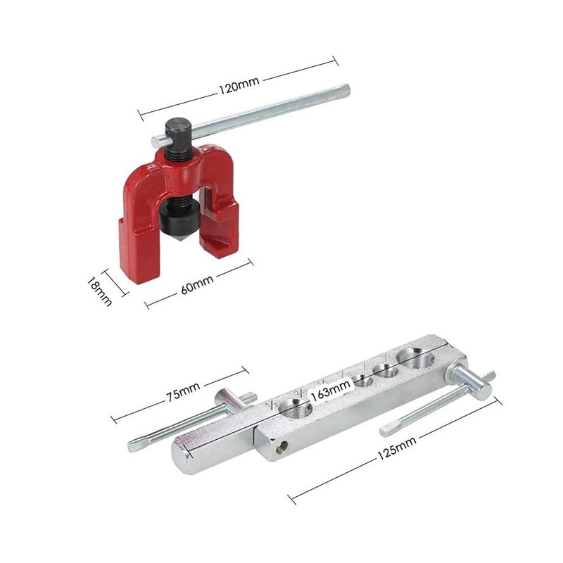 uptodateproducts uptodateproducts 328mm Tube Cutter Flaring Tool Kit Tube Pipe Cutter Reamer Device for Copper Tube Flaring Tools Can be used copper aluminum titanium iron stainless steel and other materials for the expansion of the tube  - Image 5