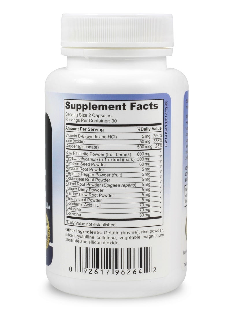 Trust prost care advanced prostate formula contain saw palmetto aids alleviation of prostate enlargement 60 caps - Image 3